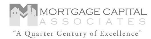 M MORTGAGE CAPITAL ASSOCIATES A QUARTER CENTURY OF EXCELLENCE