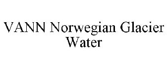 VANN NORWEGIAN GLACIER WATER