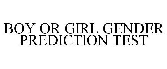 BOY OR GIRL GENDER PREDICTION TEST