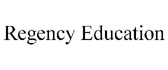 REGENCY EDUCATION