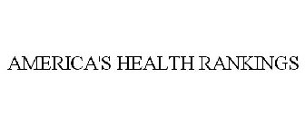 AMERICA'S HEALTH RANKINGS