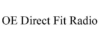 OE DIRECT FIT RADIO