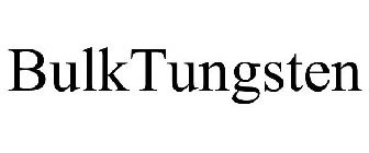 BULKTUNGSTEN