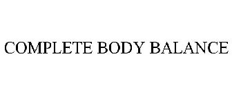 COMPLETE BODY BALANCE