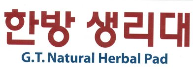 G.T. NATURAL HERBAL PAD