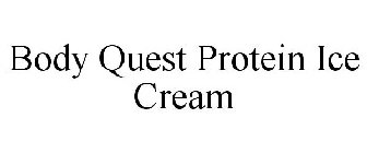 BODY QUEST PROTEIN ICE CREAM