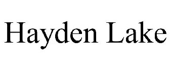 HAYDEN LAKE