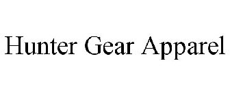 HUNTER GEAR APPAREL