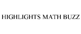 HIGHLIGHTS MATH BUZZ