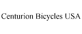 CENTURION BICYCLES USA