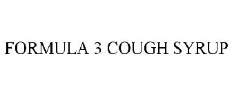 FORMULA 3 COUGH SYRUP