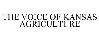 THE VOICE OF KANSAS AGRICULTURE