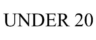 UNDER 20