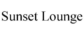 SUNSET LOUNGE