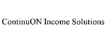 CONTINUON INCOME SOLUTIONS