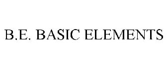 B.E. BASIC ELEMENTS