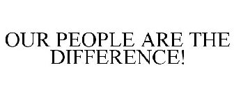 OUR PEOPLE ARE THE DIFFERENCE!