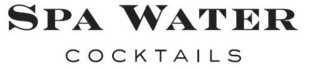 SPA WATER COCKTAILS