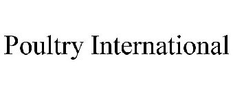 POULTRY INTERNATIONAL