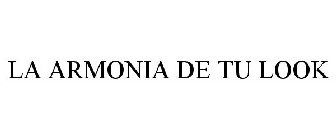 LA ARMONIA DE TU LOOK