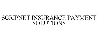 SCRIPNET INSURANCE PAYMENT SOLUTIONS