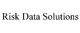 RISK DATA SOLUTIONS