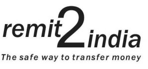 REMIT2INDIA THE SAFE WAY TO TRANSFER MONEY