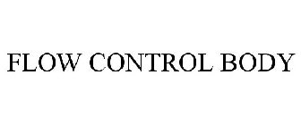 FLOW CONTROL BODY