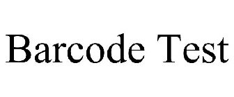 BARCODE TEST
