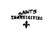 SAINTS THANKSGIVING