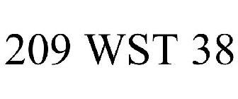 209 WST 38