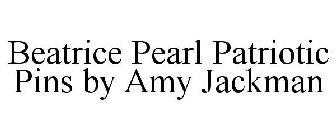 BEATRICE PEARL PATRIOTIC PINS BY AMY JACKMAN