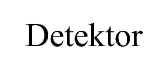 DETEKTOR