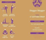 HUGGER MUGGER TAPAS COTTON STRAP FEATURES OUR MOST POPULAR STRAP GOOD FOR INDIVIDUAL PRACTICE SIZE