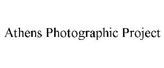 ATHENS PHOTOGRAPHIC PROJECT