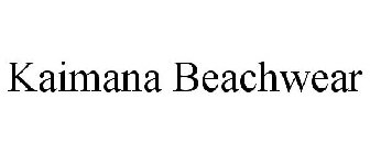 KAIMANA BEACHWEAR