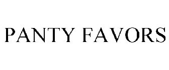 PANTY FAVORS