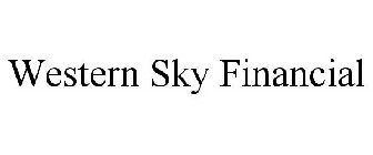 WESTERN SKY FINANCIAL