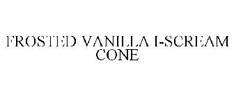 FROSTED VANILLA I-SCREAM CONE