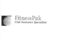 FITNESSPAK CLUB INSURANCE SPECIALISTS