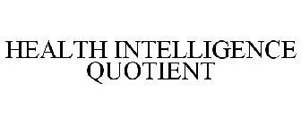 HEALTH INTELLIGENCE QUOTIENT