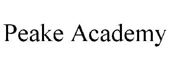 PEAKE ACADEMY