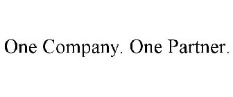 ONE COMPANY. ONE PARTNER.