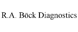 R.A. BÖCK DIAGNOSTICS