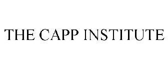 THE CAPP INSTITUTE