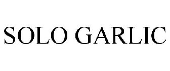 SOLO GARLIC