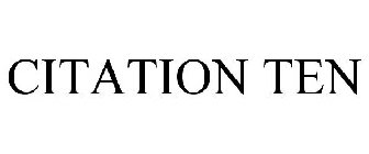 CITATION TEN