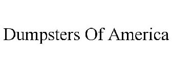 DUMPSTERS OF AMERICA