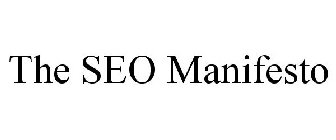 THE SEO MANIFESTO