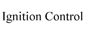 IGNITION CONTROL